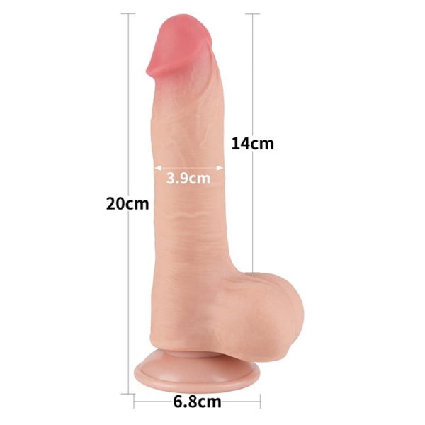 Sliding Skin Dual Layer Dildo 8 - Image 12