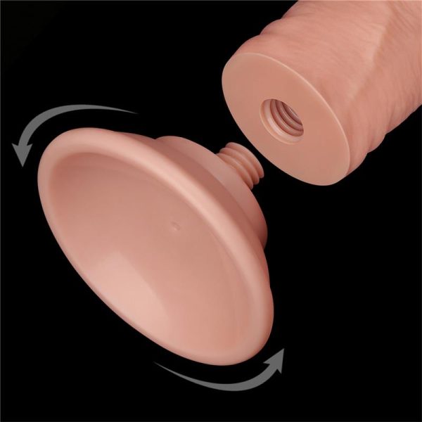Sliding Skin Dual Layer Dildo 8 - Image 10