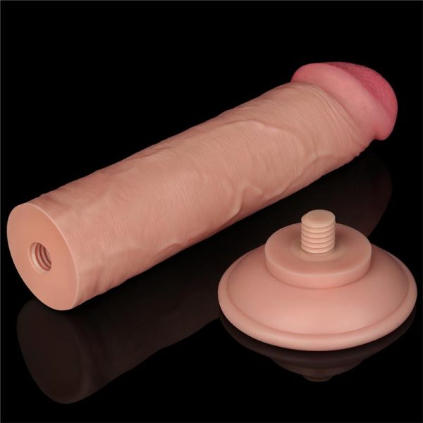 Sliding Skin Dual Layer Dildo 8 - Image 11