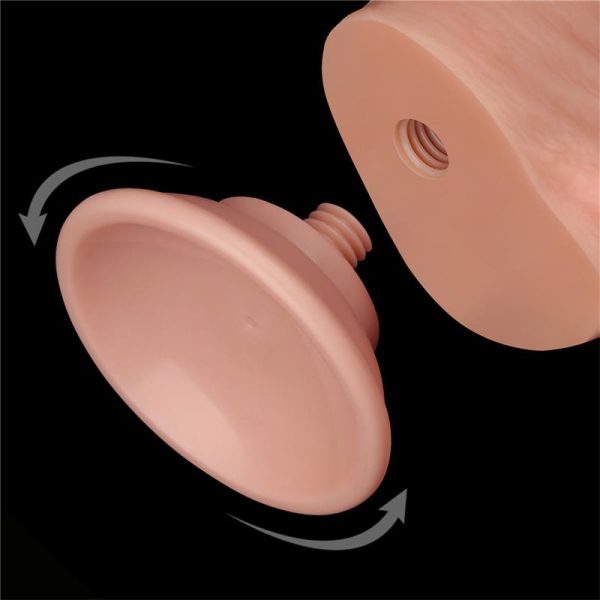 Sliding Skin Dual Layer Dildo 8 - Image 9