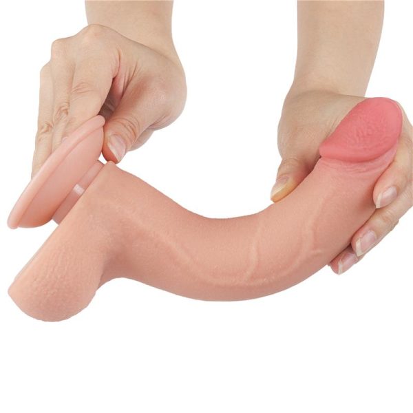 Sliding Skin Dual Layer Dildo 8.5 - Image 2