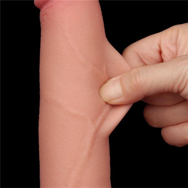 Sliding Skin Dual Layer Dildo 8.5 - Image 5