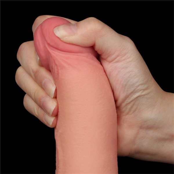Sliding Skin Dual Layer Dildo 8.5 - Image 6