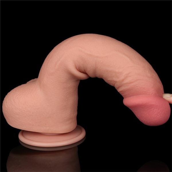 Sliding Skin Dual Layer Dildo 9.5 - Image 4