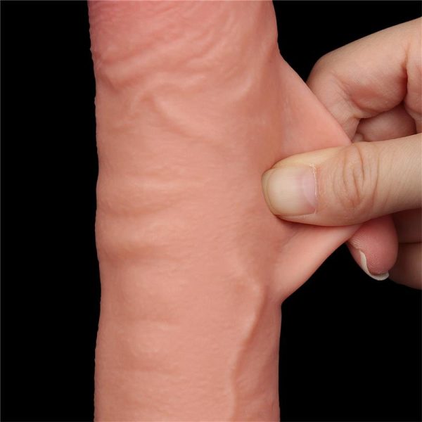 Sliding Skin Dual Layer Dildo 9.5 - Image 5