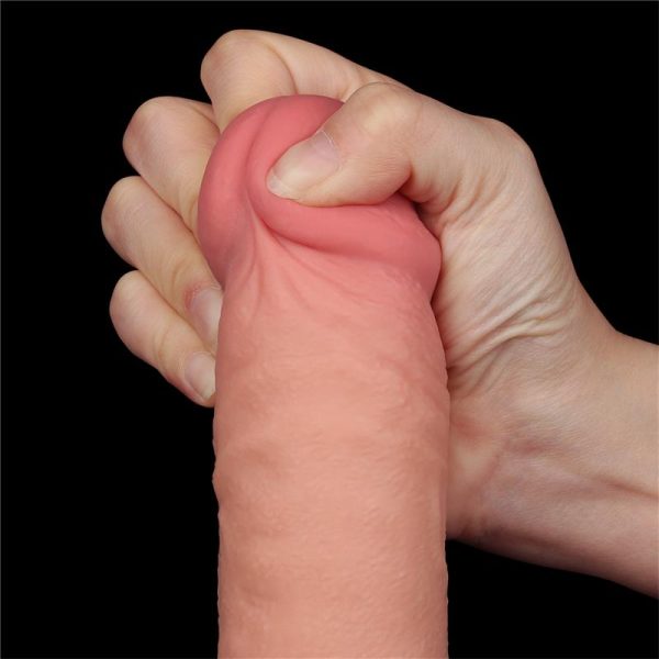 Sliding Skin Dual Layer Dildo 9.5 - Image 6