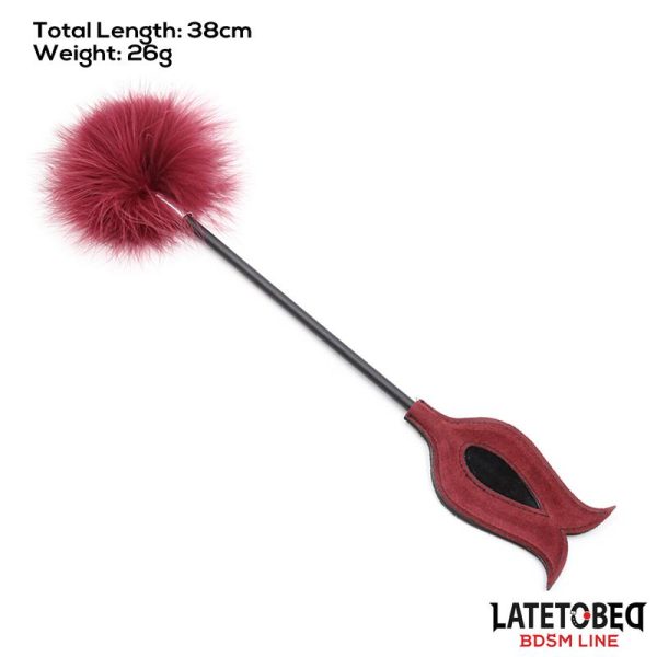 Feather Tickler and Rose Shape Paddle - Image 6