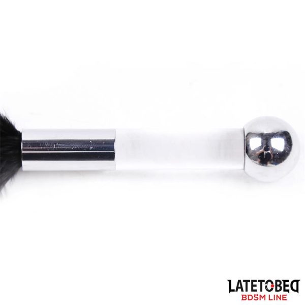 Feather Tickler with Acrylic Metal Handle - Image 5