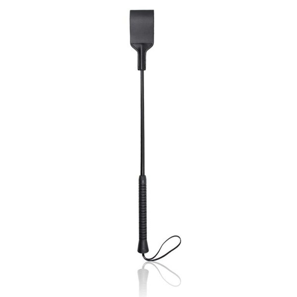 Square riding crop with silver studs 53 cm - Image 3