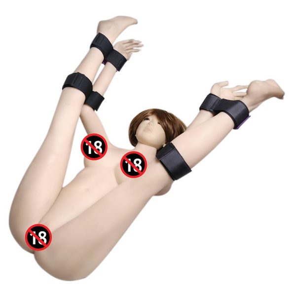 Set of restraints with handcuffs and Anklecuffs Adjustable - Image 7