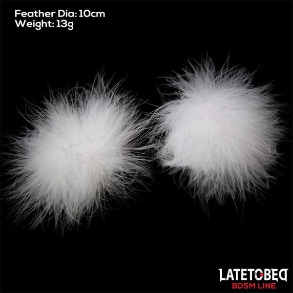 Nipple Covers with Feather - Image 3