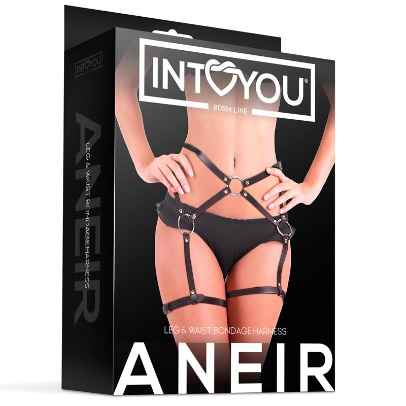 Aneir Leg and Wait Bondage Harness Adjustable - Image 4