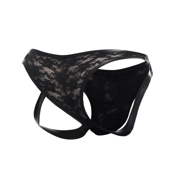 L4CE04 Slip with Jockstrap Details with Lace - Image 6