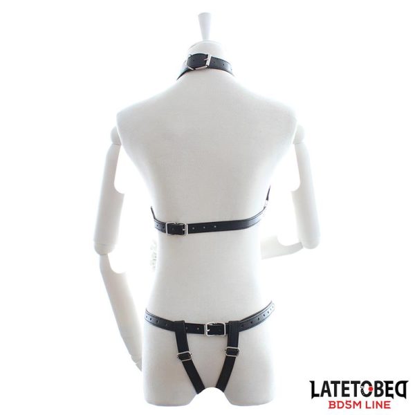 Bra and Panties Bondage Set with Chains - Image 3