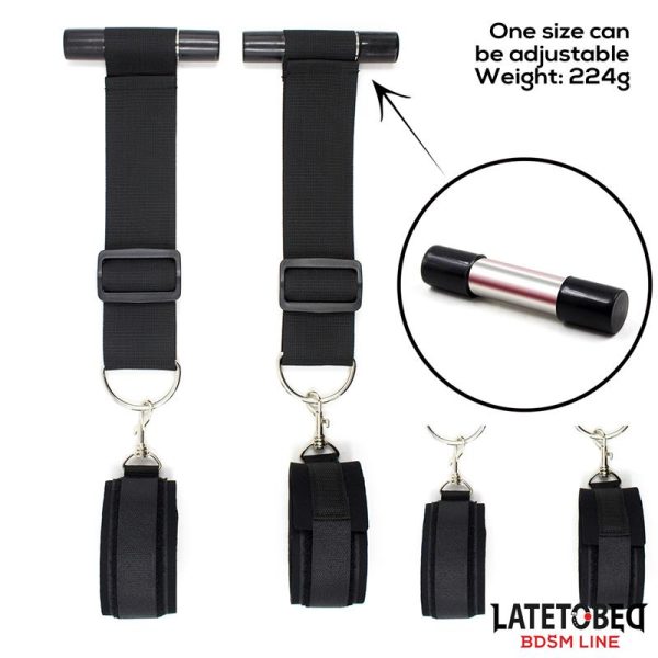 Door Swing Nylon Bind Neoprene Wrist Cuffs - Image 7