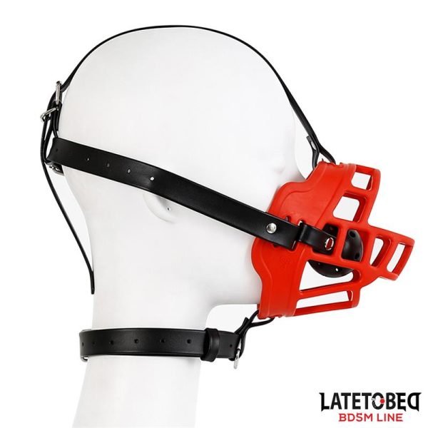 Muzzle with Breathable Gag Ball - Image 3