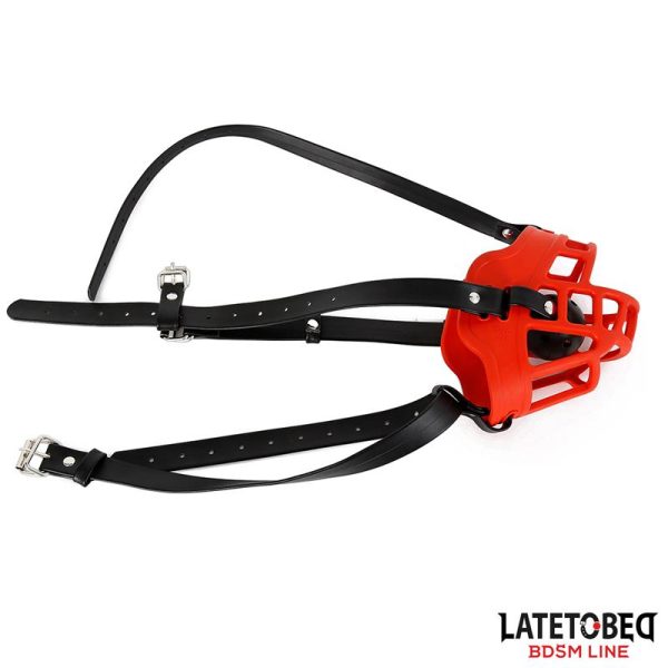 Muzzle with Breathable Gag Ball - Image 9