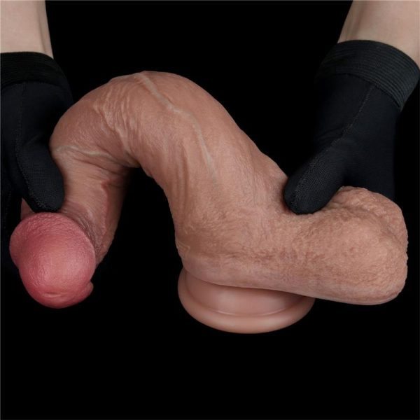 Dual Layered Silicone Dildo 8.5 - Image 7
