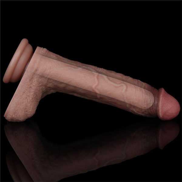 Dual Layered Silicone Dildo 8.5 - Image 12