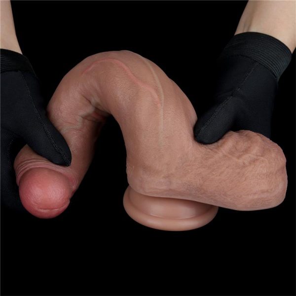 Dual Layer Silicone Dildo 8.5 - Image 7