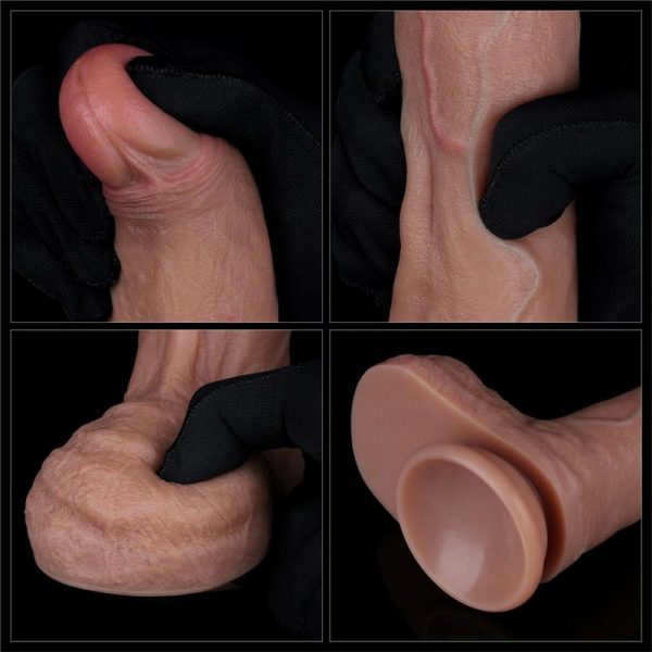 Dual Layer Silicone Dildo 8.5 - Image 14