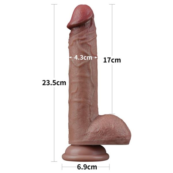 Dual Layer Silicone Dildo 9 - Image 15