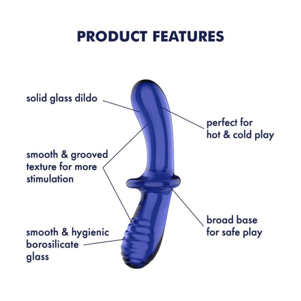 Stiulator Double Crystal Hot and Cold Blue - Image 6