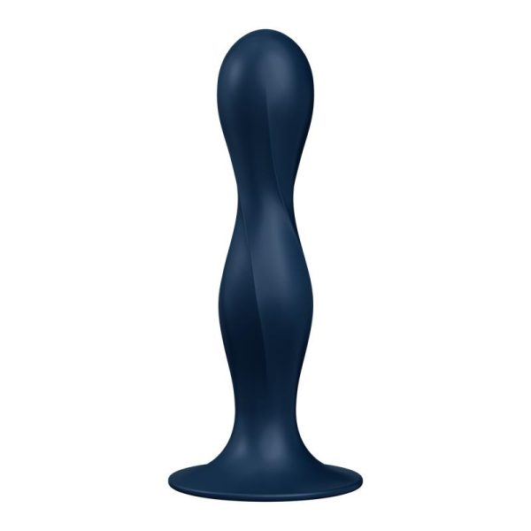 Double Ball-R Weighted Dildo Dark Blue - Image 3