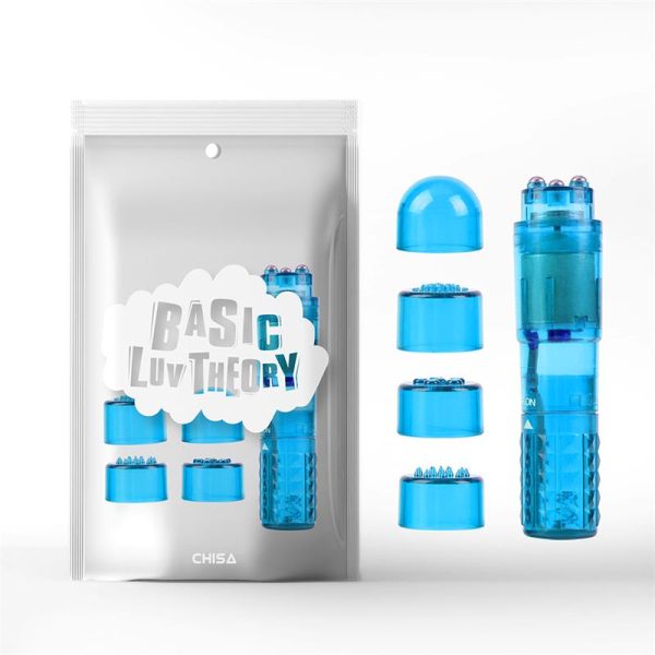 Mini Massager 3 Heads Blue - Image 6