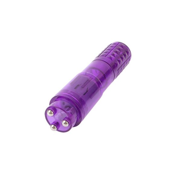 Mini Massager 3 Heads Purple - Image 3
