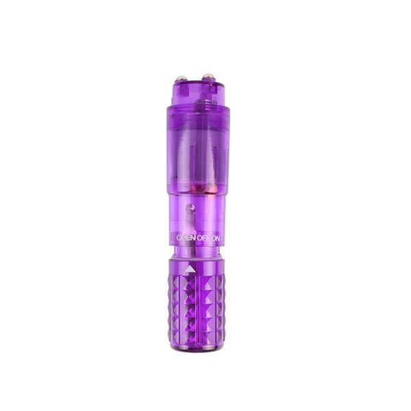Mini Massager 3 Heads Purple - Image 4