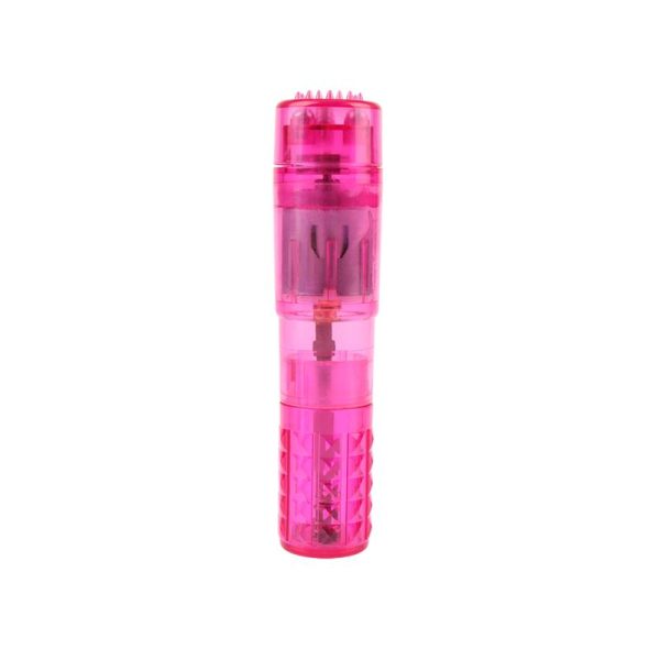 mini massager with 3 heads Pink - Image 3