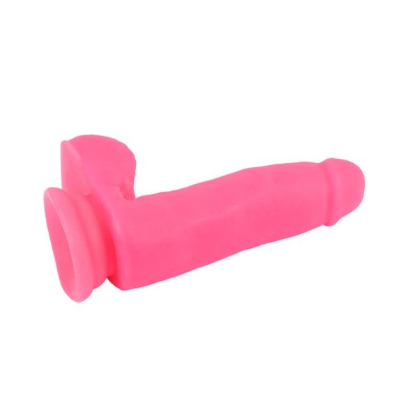 Dual Density Dildo 6.7 Pink - Image 3
