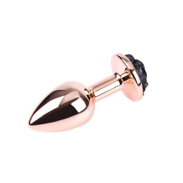 Butt Plug Golden Evil Rose Anal - Size S - Image 3