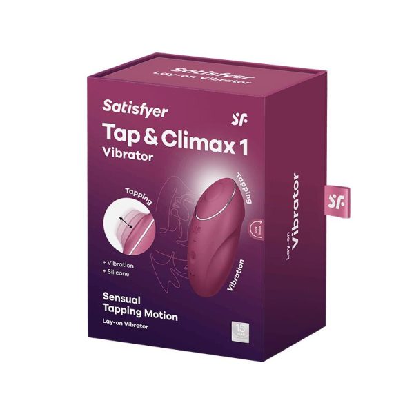 Tap and Climax 1 Vibrator and tapping  Red - Image 7