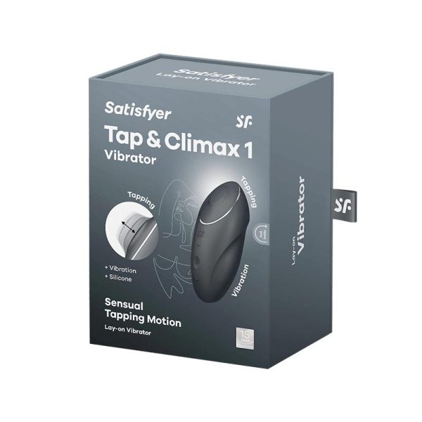 Tap and Climax 1 Vibrator and tapping Black - Image 7