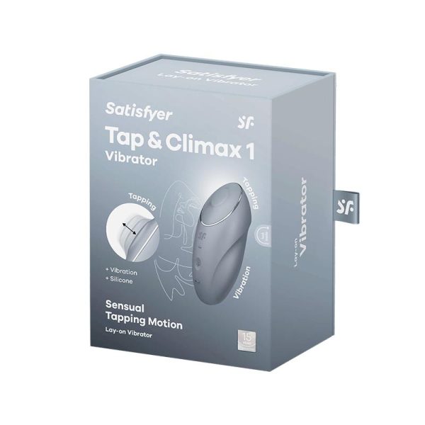 Tap and Climax 1 Vibrator and tapping Grey - Image 7