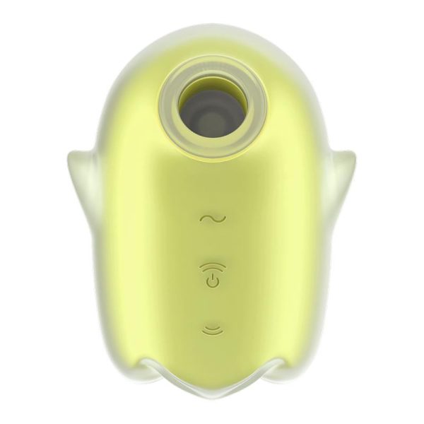 Glowing Ghost Clitoris Sucker Glows in the dark Yellow - Image 3