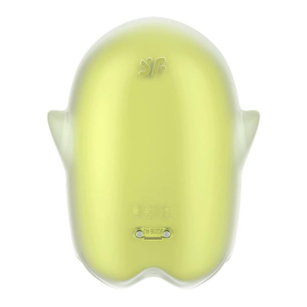 Glowing Ghost Clitoris Sucker Glows in the dark Yellow - Image 6