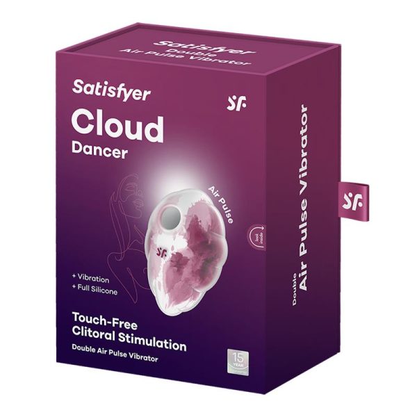 Cloud Dancer Clit Sucker and Vibe Red Print - Image 5