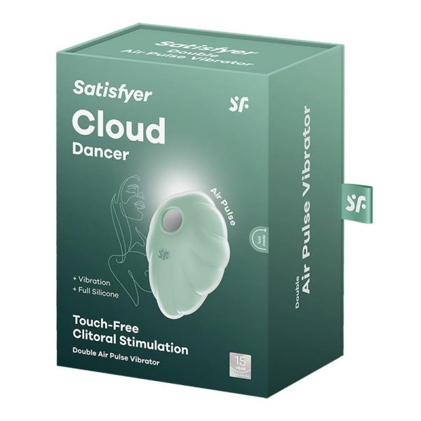Cloud Dancer Clit Sucker and Vibe Mint - Image 5
