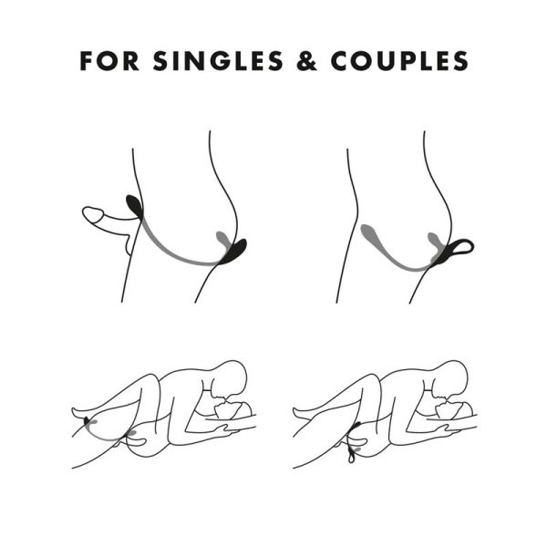 Plug & Play 1 Anal Vibrator Flexible Blue - Image 6