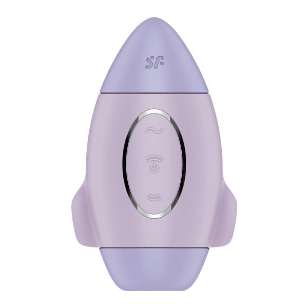 Mission Control Clit Sucker and Vibrator Violet - Image 2