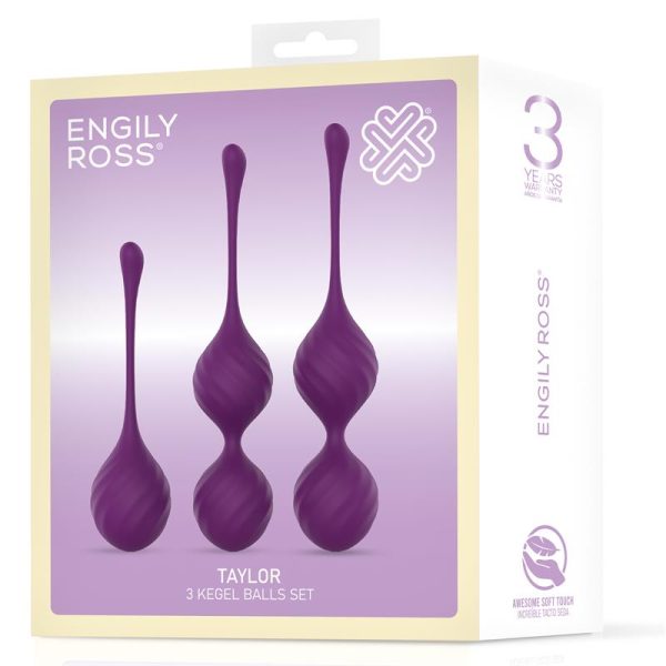 Taylor 2.0 Kegel Balls Silicone Purple - Image 5