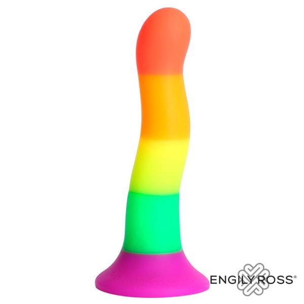 Dildo Rainbow Color 18 cm - Image 2