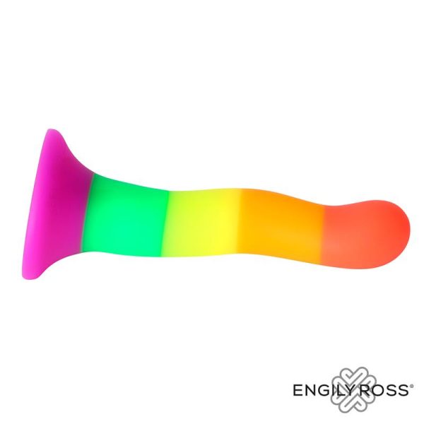 Dildo Rainbow Color 18 cm - Image 3