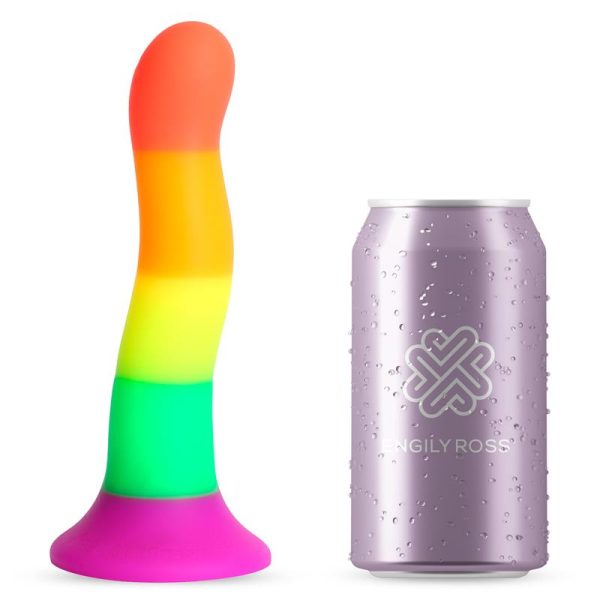 Dildo Rainbow Color 18 cm - Image 4