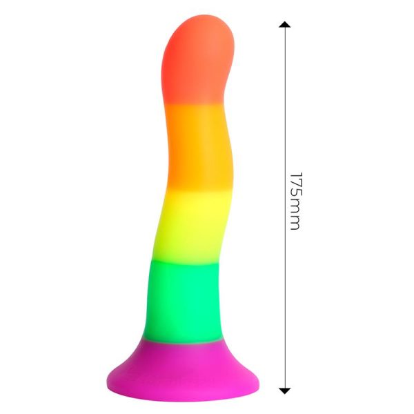 Dildo Rainbow Color 18 cm - Image 5