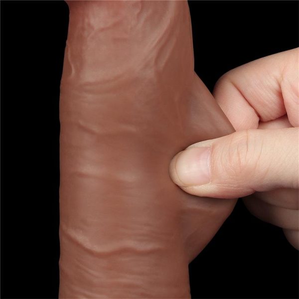 Dildo Sliding Skin 8 Brown - Image 8