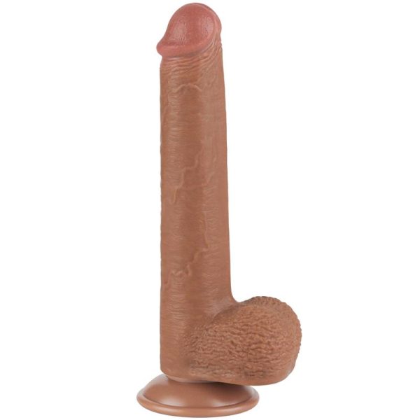 Dildo Sliding Skin 9 Brown - Image 4